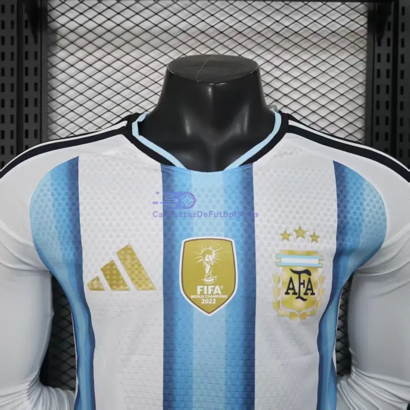 Camiseta Argentina 2026 1ª Equipación ML Azul/Blanco (EDICIÓN JUGADOR)