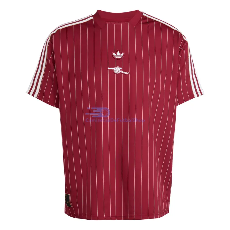 Camiseta Arsenal Terrace Icons Retro 2025/26 Rojo