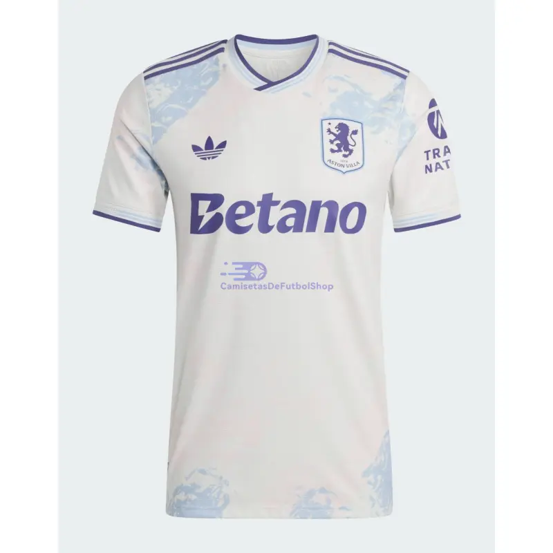 Camiseta Aston Villa 2025/2026 3ª Equipación Blanco Roto