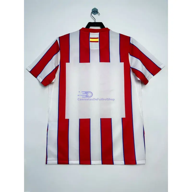 Camiseta Atlético de Madrid 2011/12 1ª Equipación Retro Rojo/Blanco Edición de La Champions