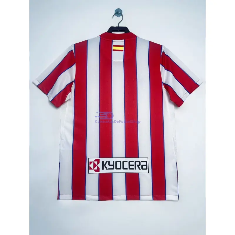 Camiseta Atlético de Madrid 2011/12 1ª Equipación Retro Rojo/Blanco Edición de La Liga