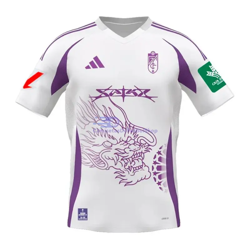 Camiseta Granada 2024/2025 Cuarta Equipación Blanco/Morado