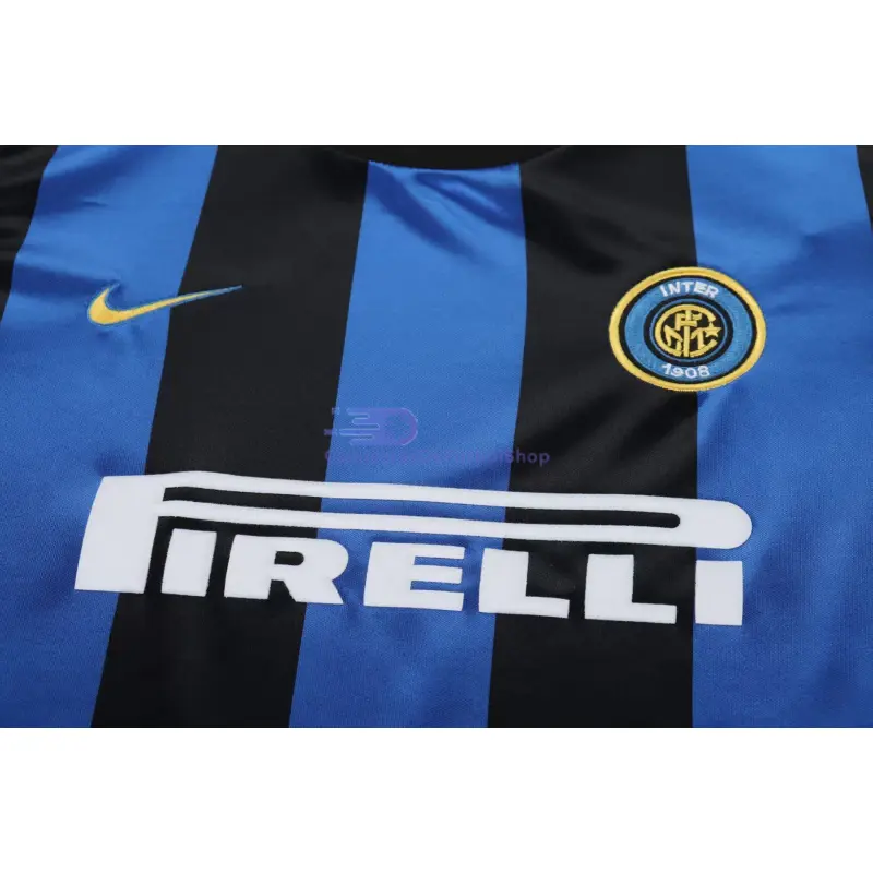 Camiseta Inter de Milan 1999/00 1ª Equipación Retro Azul/Negro Niño Kit