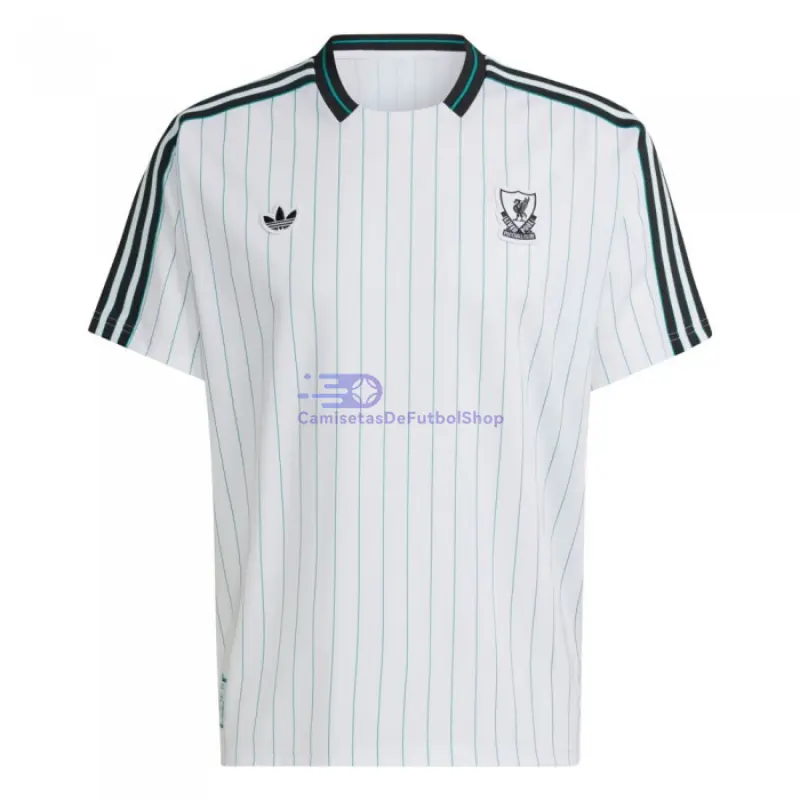 Camiseta Liverpool Terrace Icons Retro 2025/26 Blanco