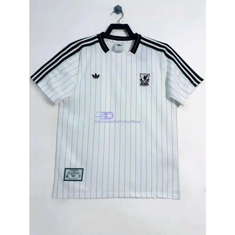 Camiseta Liverpool Terrace Icons Retro 2025/26 Blanco