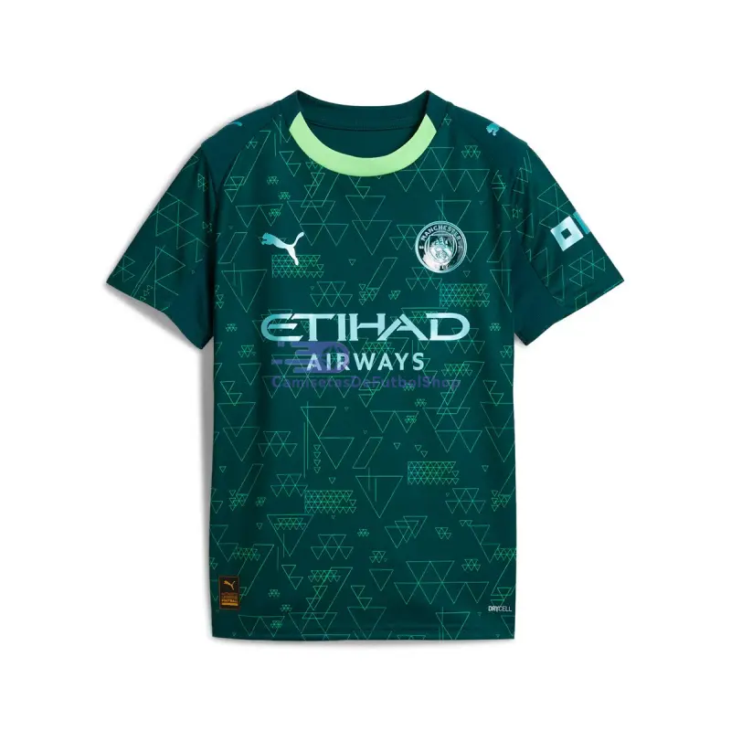 Camiseta Manchester City 2025/2026 4ª Equipación Verde