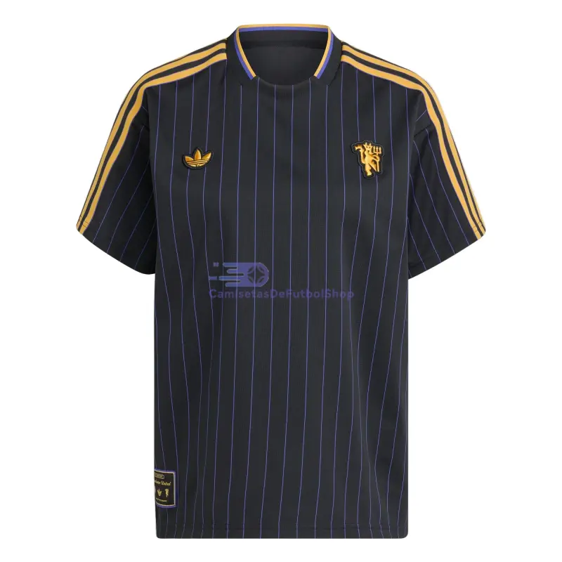 Camiseta Manchester United Terrace Icons Retro 2025/26 Negro
