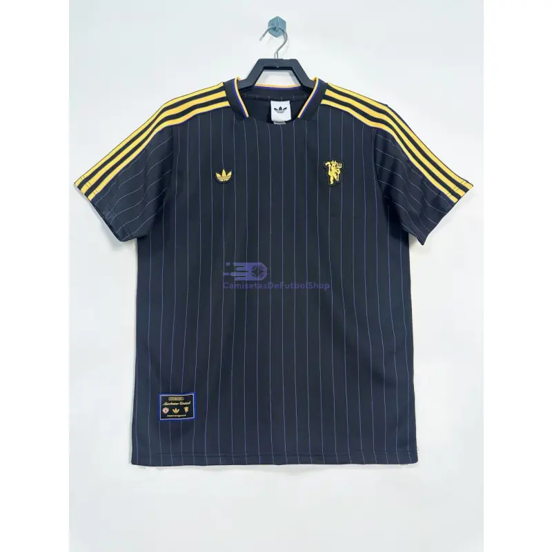 Camiseta Manchester United Terrace Icons Retro 2025/26 Negro