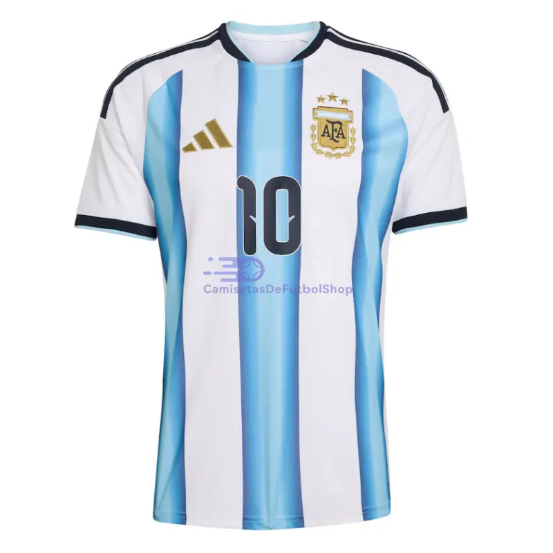 Camiseta Messi 10 Argentina 2026 1ª Equipación Azul/Blanco