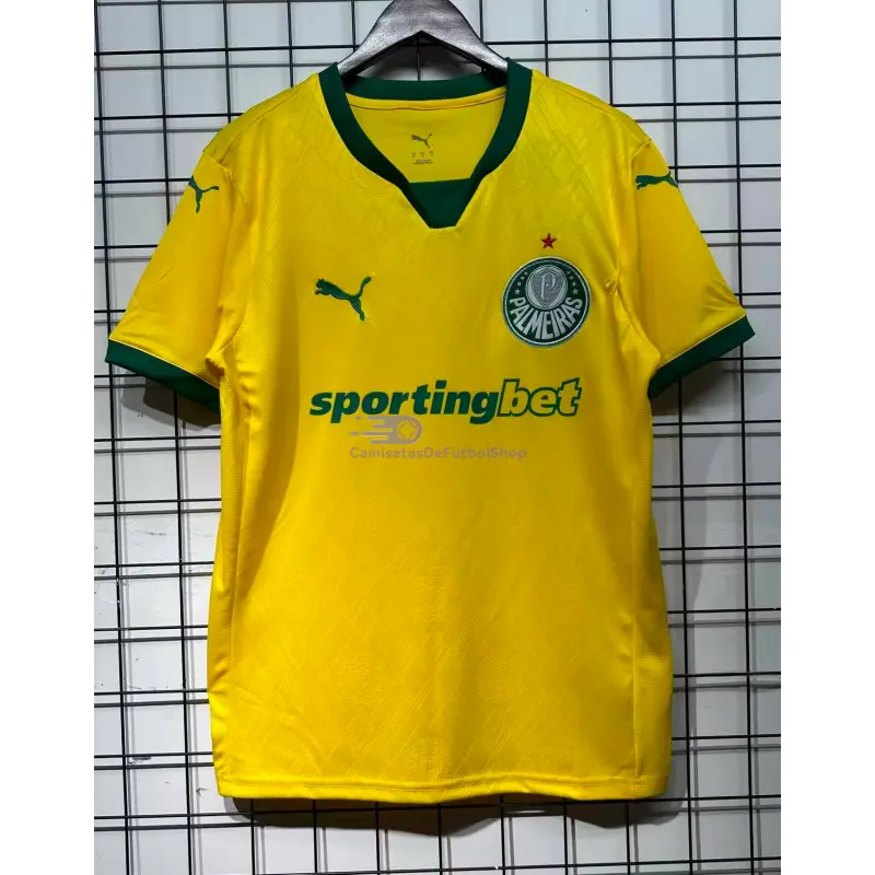 Camiseta Palmeiras 2025/2026 3ª Equipación Amarillo