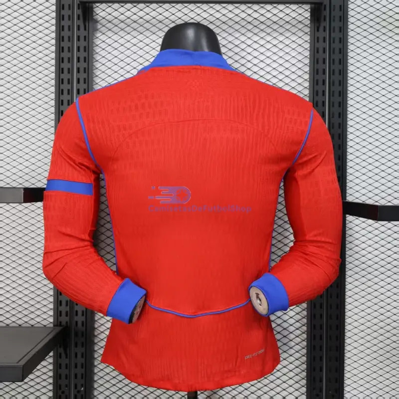 Camiseta PSG 2025/2026 3ª Equipación ML Naranja (EDICIÓN JUGADOR)