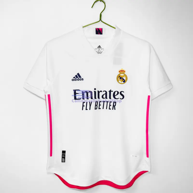 Camiseta Real Madrid 2020/21 1ª Equipación Retro Blanco (EDICIÓN JUGADOR)