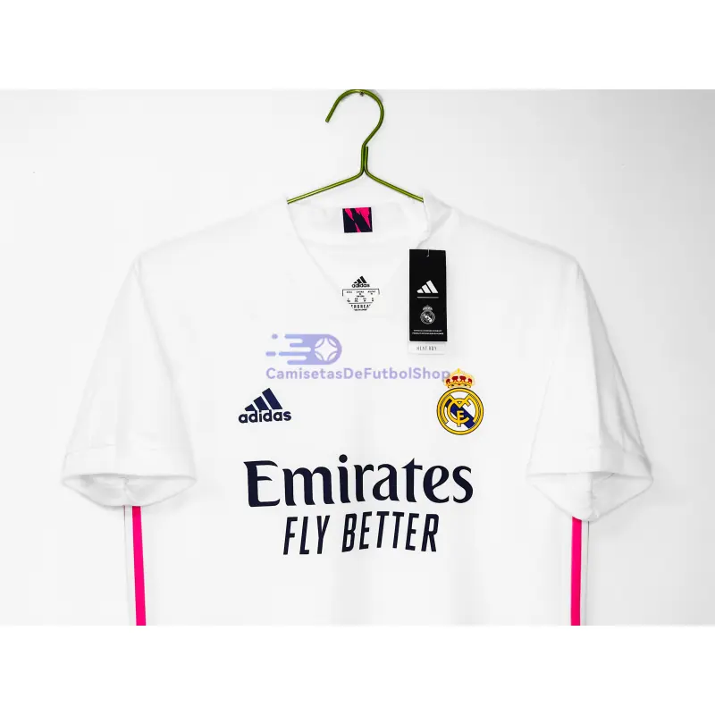 Camiseta Real Madrid 2020/21 1ª Equipación Retro Blanco (EDICIÓN JUGADOR)