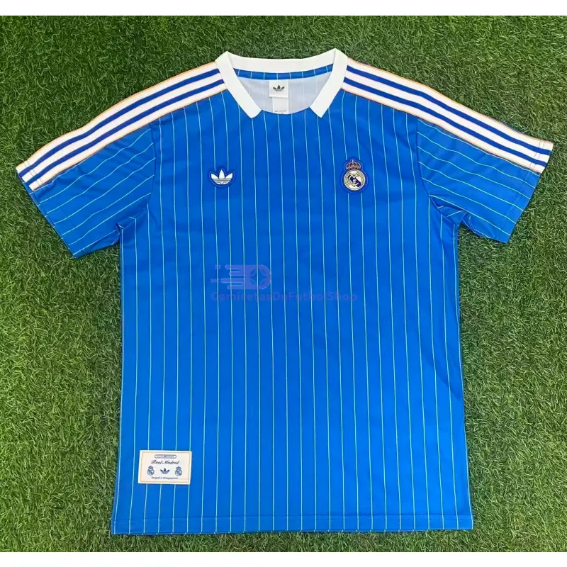 Camiseta Real Madrid Terrace Icons Retro 2025/26 Azul
