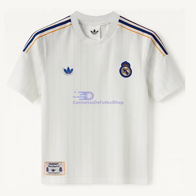 Camiseta Real Madrid Terrace Icons Retro 2025/26 Blanco