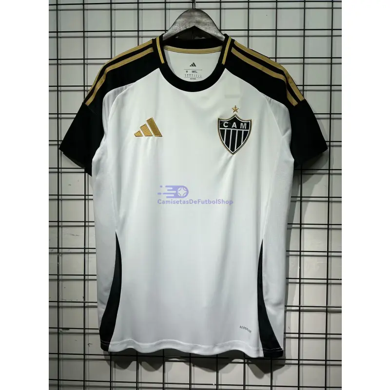 Camiseta Atlético Mineiro 2ª Equipación 2025/2026 Blanco/Negro