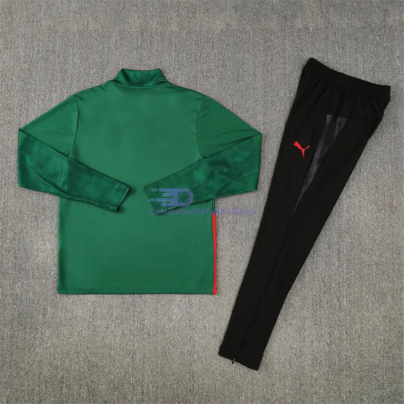 Sudadera De Entrenamiento AC Milan 2025/2026 Kit Verde con Estampado