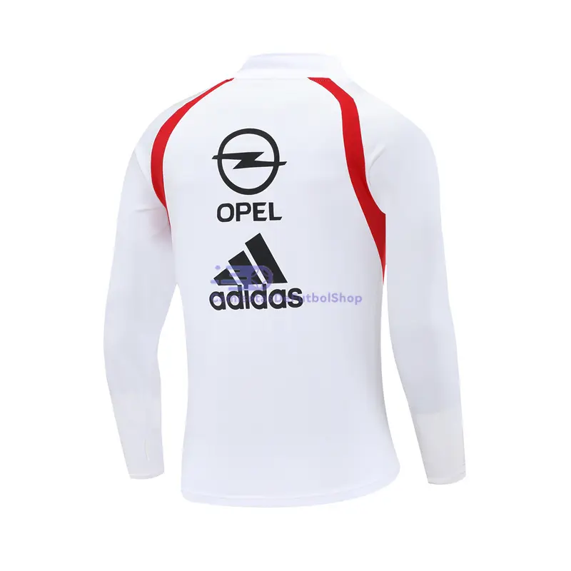 Sudadera De Entrenamiento AC Milan Retro 2003/2004 Blanco