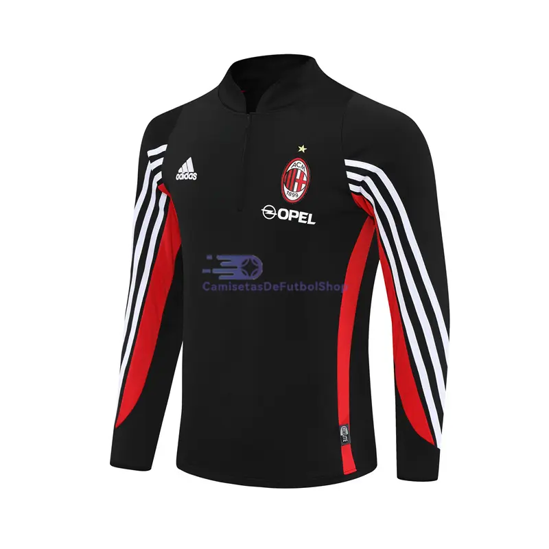 Sudadera De Entrenamiento AC Milan Retro 2003/2004 Negro