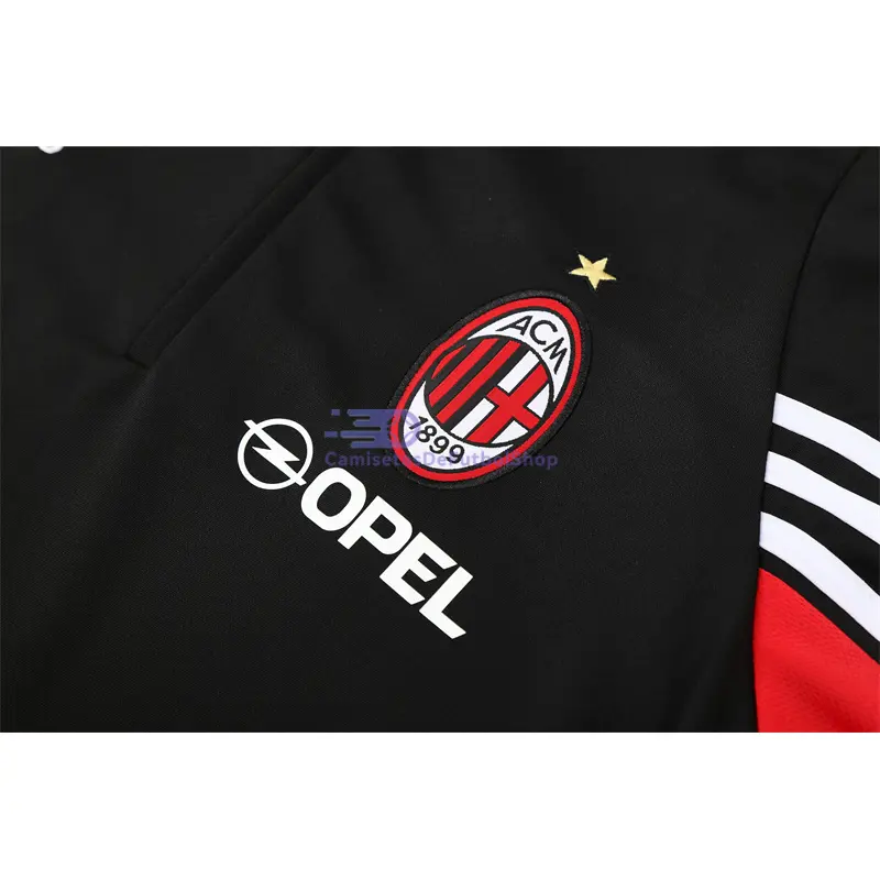 Sudadera De Entrenamiento AC Milan Retro 2003/2004 Negro