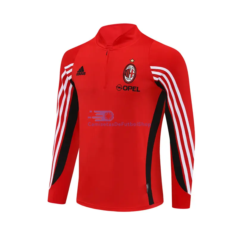Sudadera De Entrenamiento AC Milan Retro 2003/2004 Rojo