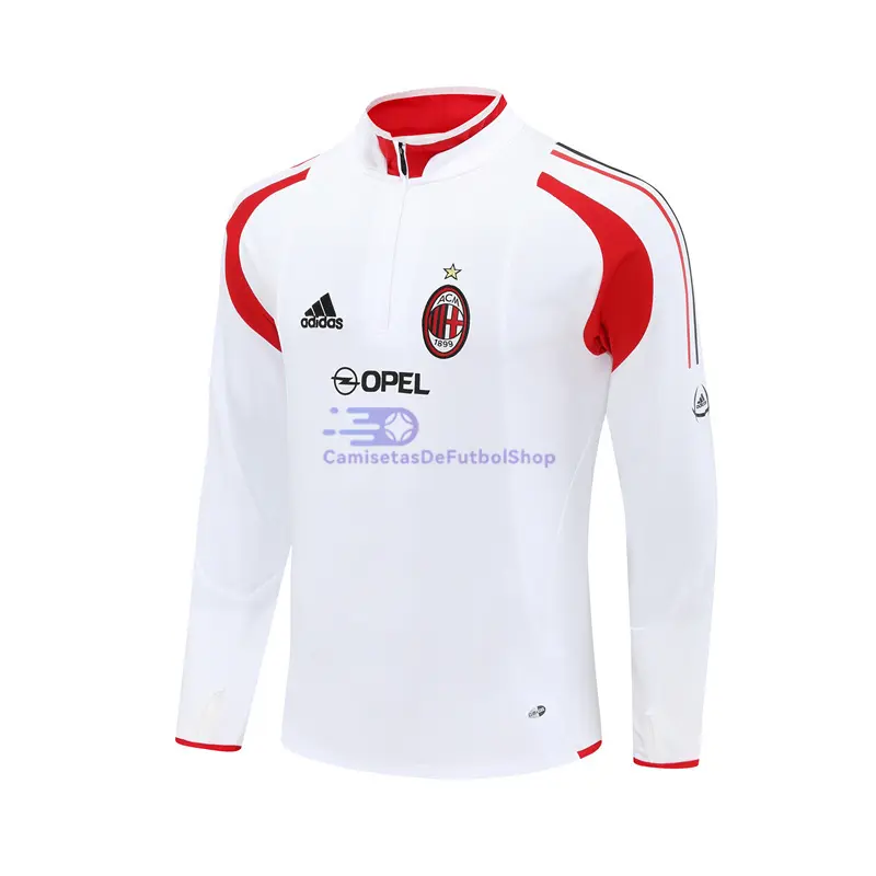 Sudadera De Entrenamiento AC Milan Retro 2004/2005 Blanco