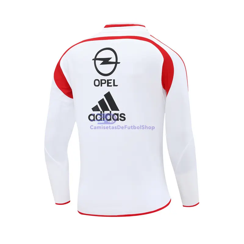Sudadera De Entrenamiento AC Milan Retro 2004/2005 Blanco