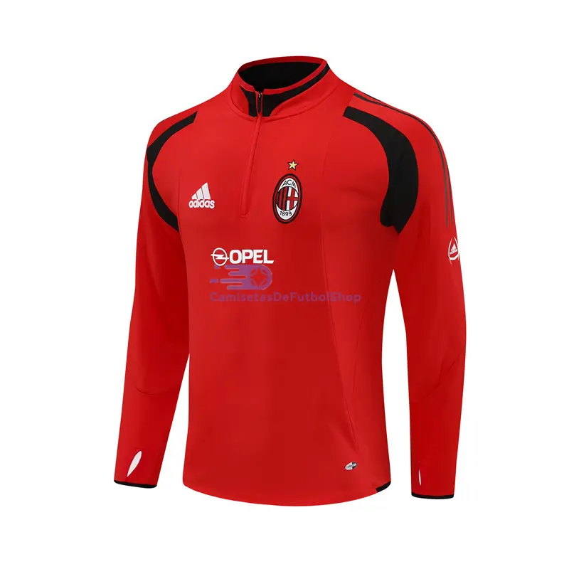 Sudadera De Entrenamiento AC Milan Retro 2004/2005 Rojo
