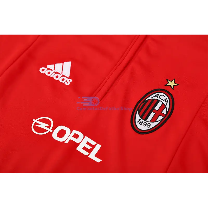 Sudadera De Entrenamiento AC Milan Retro 2004/2005 Rojo