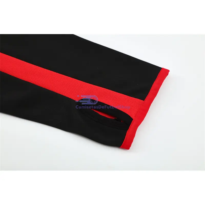 Sudadera De Entrenamiento AC Milan Retro 2005/2006 Negro/Rojo