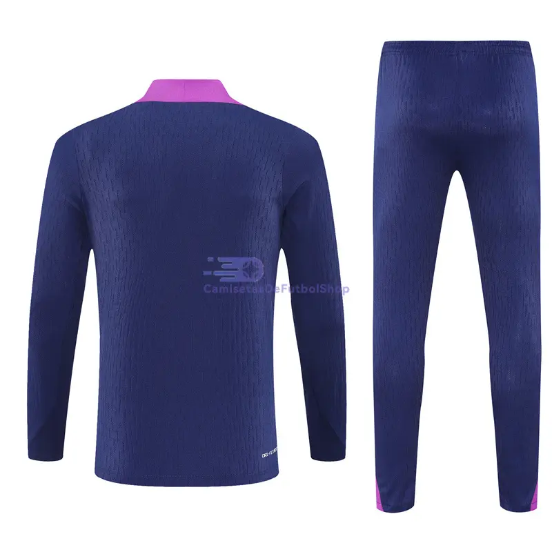 Sudadera De Entrenamiento Barcelona 2025/2026 Kit Azul/Morado (EDICIÓN JUGADOR)