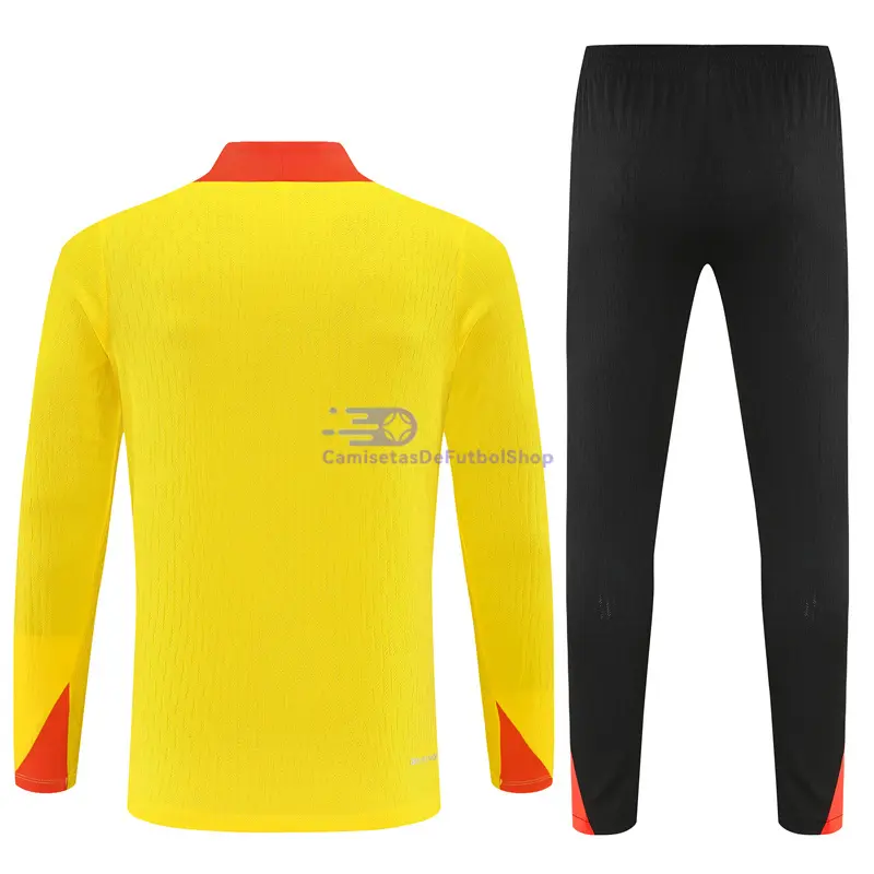 Sudadera De Entrenamiento Brasil 2025/2026 Kit Amarillo (EDICIÓN JUGADOR)