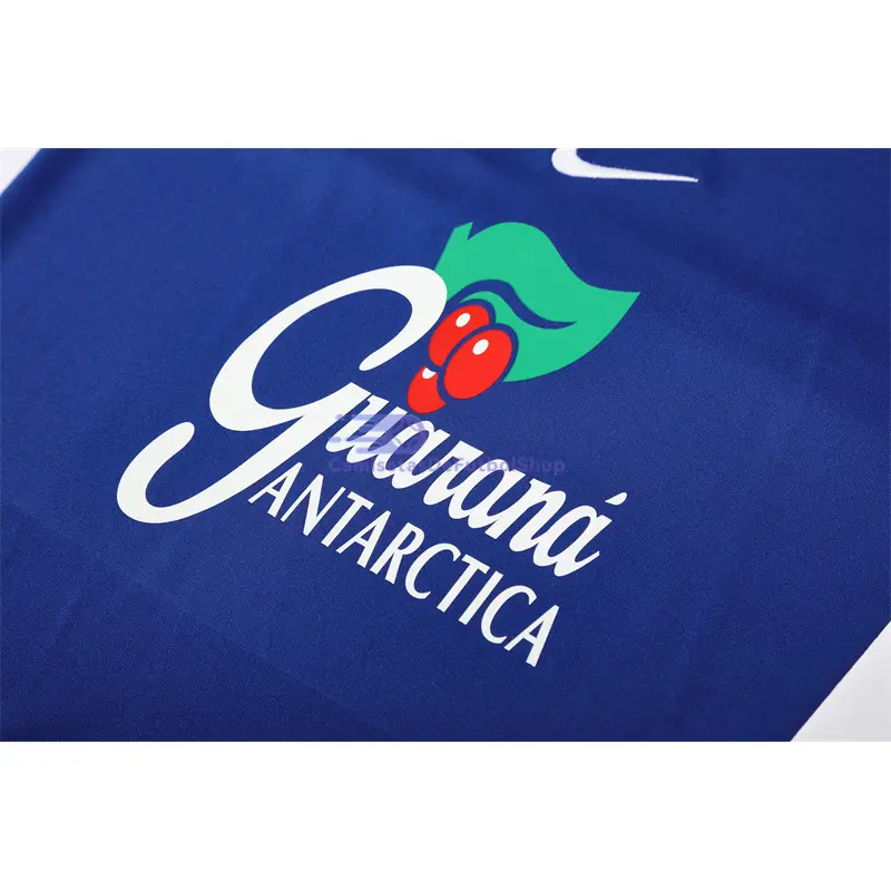 Sudadera De Entrenamiento Brasil Retro 2002 Azul Real