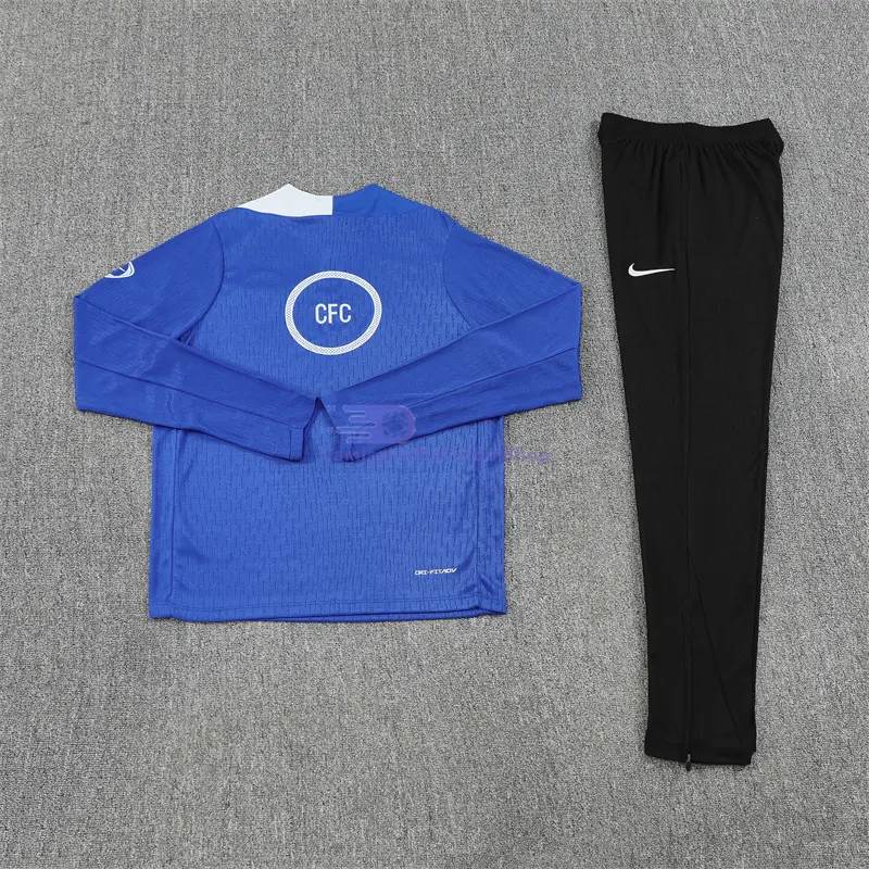 Sudadera De Entrenamiento Chelsea 2025/2026 Kit Azul Real (EDICIÓN JUGADOR)