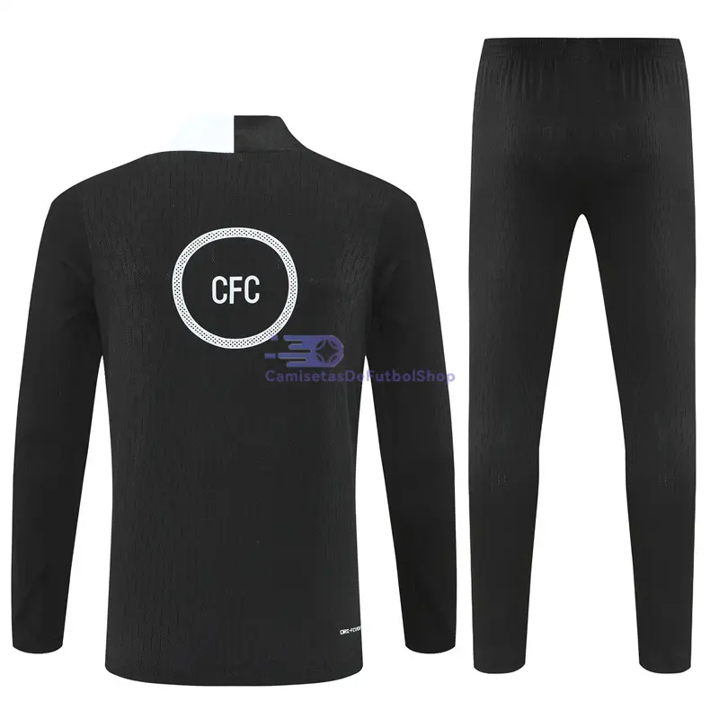Sudadera De Entrenamiento Chelsea 2025/2026 Kit Negro (EDICIÓN JUGADOR)