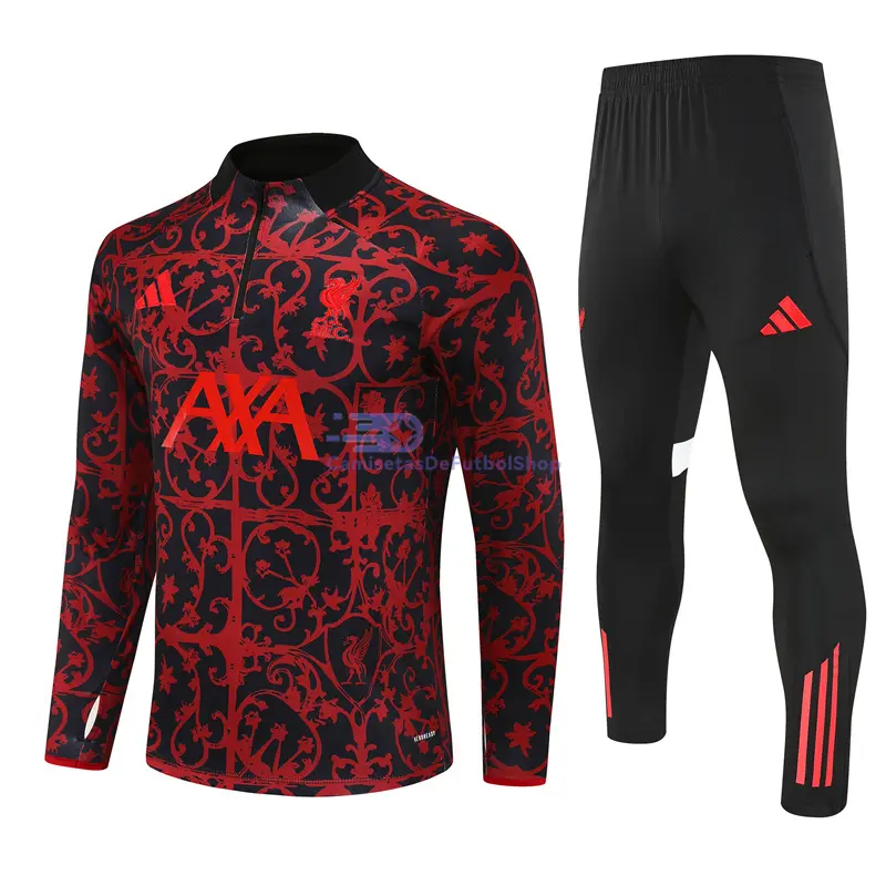 Sudadera De Entrenamiento Liverpool 2025/2026 Kit Rojo con Estampado