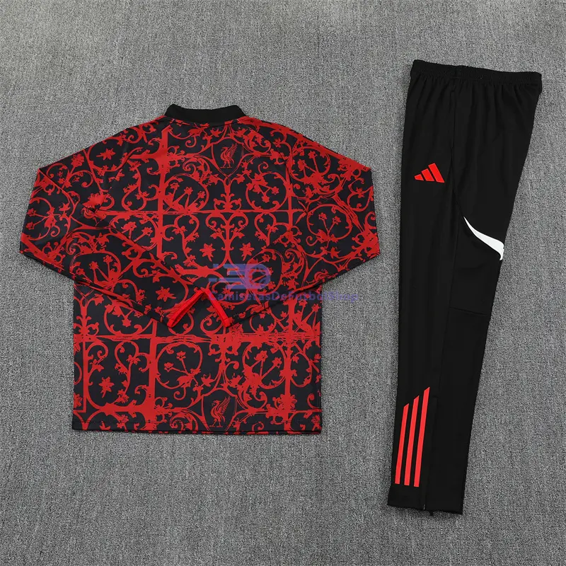 Sudadera De Entrenamiento Liverpool 2025/2026 Kit Rojo con Estampado