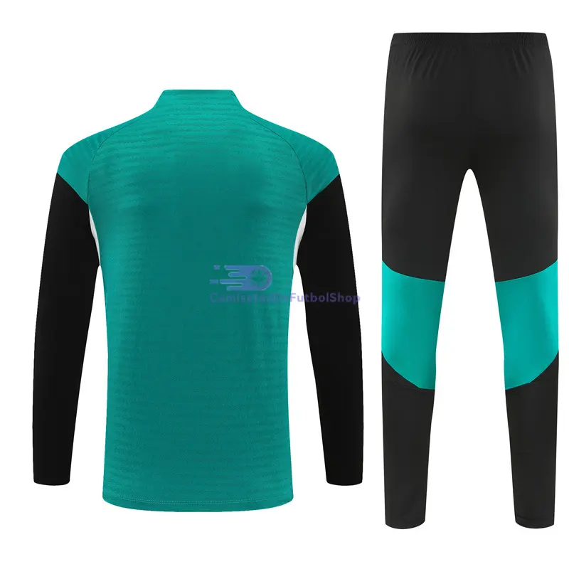 Sudadera De Entrenamiento Liverpool 2025/2026 Kit Verde/Negro (EDICIÓN JUGADOR)