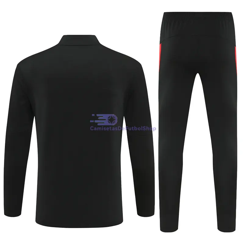 Sudadera De Entrenamiento Portugal 2025/2026 Niño Kit Negro