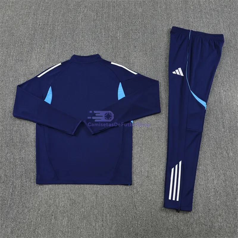 Sudadera De Entrenamiento Real Madrid 2025/2026 Kit Azul Marino