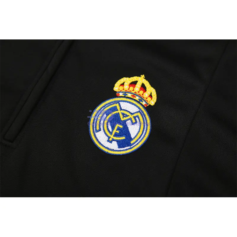 Sudadera De Entrenamiento Real Madrid Retro 2004/05 Negro
