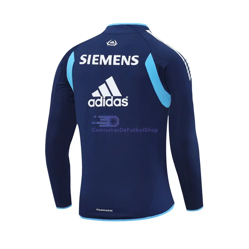 Sudadera De Entrenamiento Real Madrid Retro 2005/06 Azul Marino