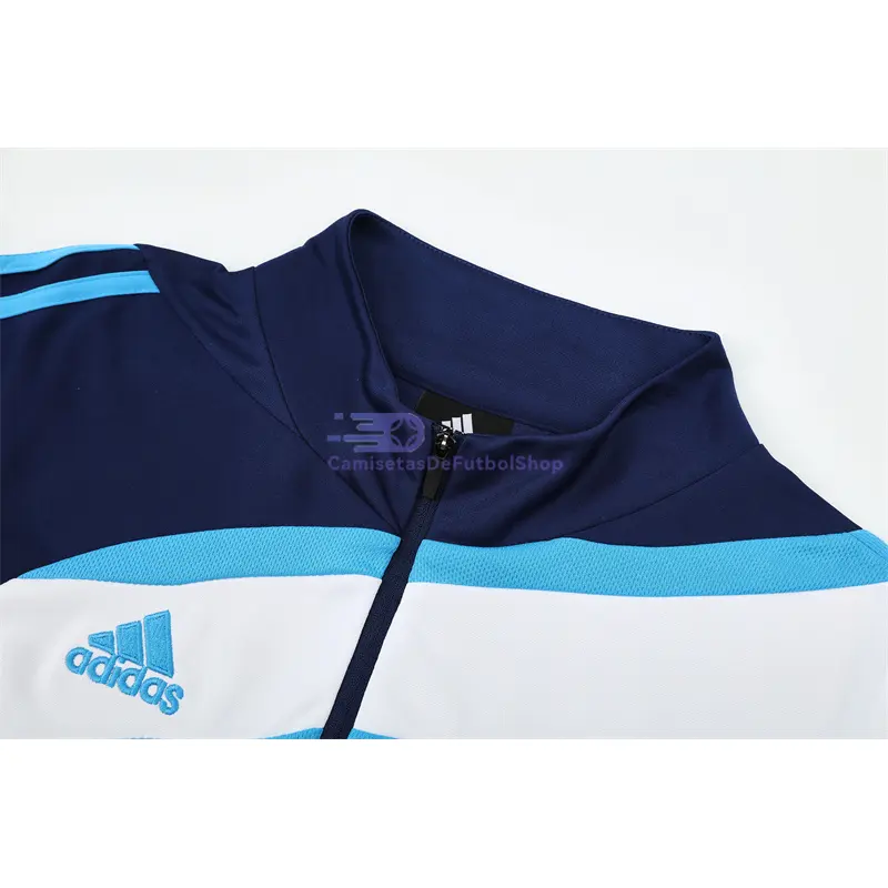 Sudadera De Entrenamiento Real Madrid Retro 2009/10 Azul Marino