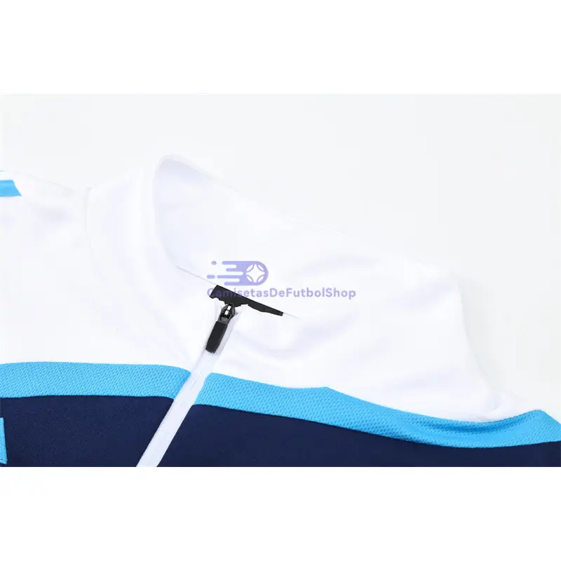 Sudadera De Entrenamiento Real Madrid Retro 2009/10 Blanco