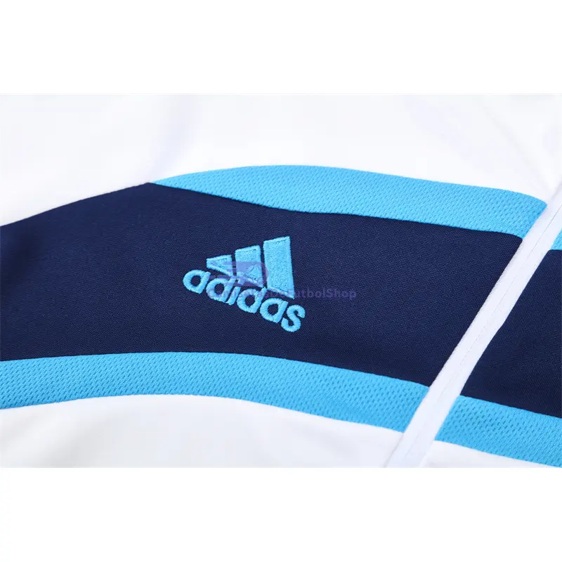 Sudadera De Entrenamiento Real Madrid Retro 2009/10 Blanco