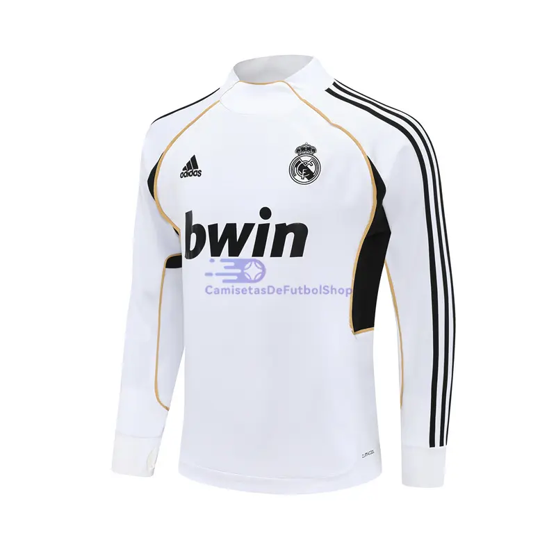 Sudadera De Entrenamiento Real Madrid Retro 2011/12 Blanco