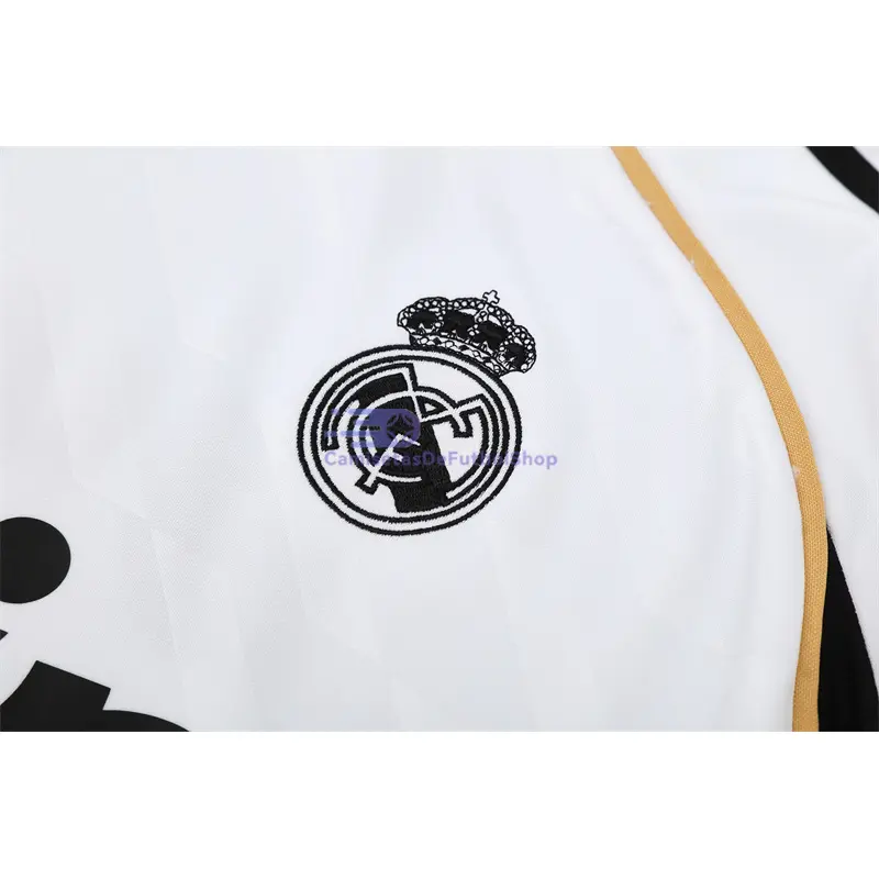 Sudadera De Entrenamiento Real Madrid Retro 2011/12 Blanco