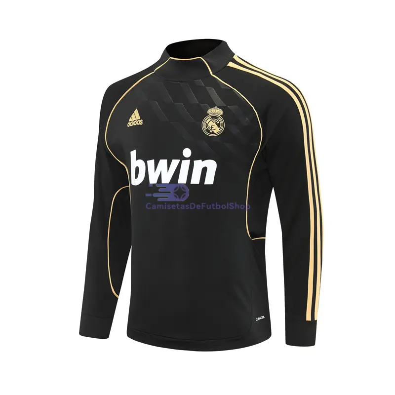 Sudadera De Entrenamiento Real Madrid Retro 2011/12 Negro