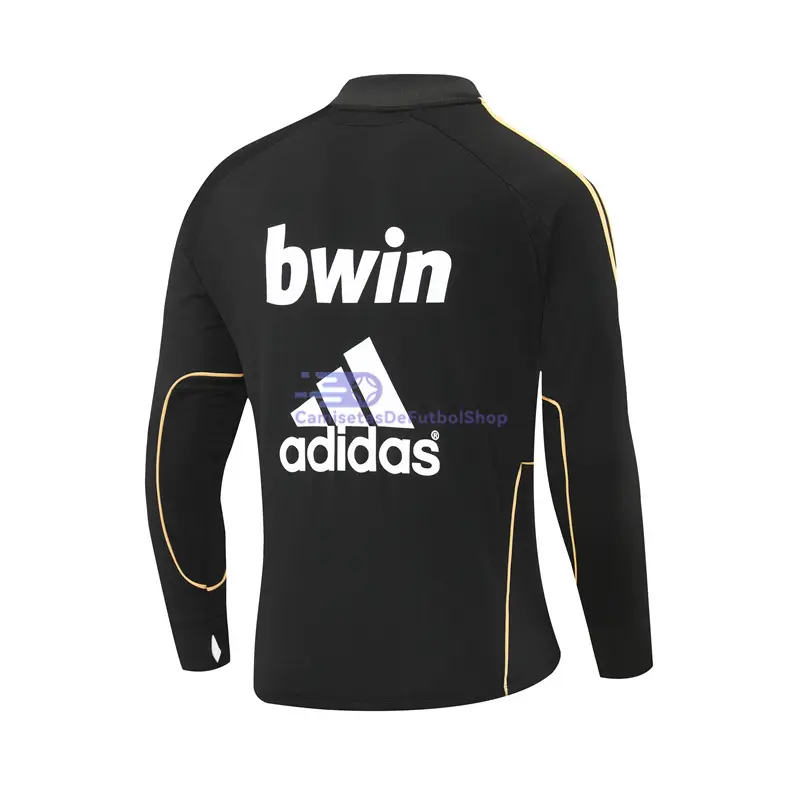 Sudadera De Entrenamiento Real Madrid Retro 2011/12 Negro