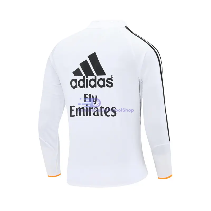 Sudadera De Entrenamiento Real Madrid Retro 2013/14 Blanco